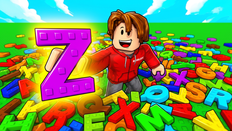Collect The Alphabet official Roblox cover art